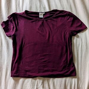 Maroon Live in the Moment Tee